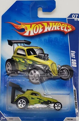 Hot Wheels Fiat 500 - Passeios modificados 7/10 (2009) - Imagem 1 de 3