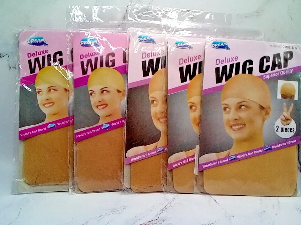 DREAM Deluxe Wig Cap Natural 2 pc (Model 097NA) Hair Wig Accessories Beauty