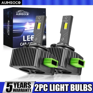 AUIMSOCO LED Headlight Bulb D3S D3R High Low Beam HID Xenon Conversion Kit 6000k - Picture 1 of 11
