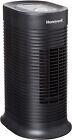 Tower Air Purifier, Airborne Allergen Reducer for Small Rooms (75 sq ft), Black 