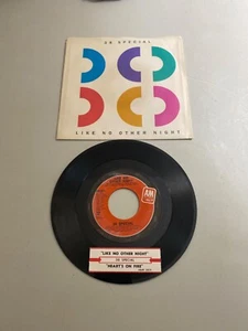 38 SPECIAL LIKE NO OTHER NIGHT / HEART'S ON FIRE 7" VINYL 45 RPM W/ PS 1986 VG+ - Picture 1 of 2