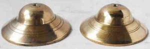 Manjira Manjeera Brass God Handmade Percussion Musical Instrument 3.2*3.2*1.1 in - Picture 1 of 3