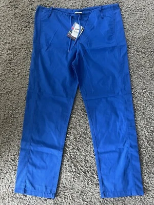Pantalones con cordones Scubs unisex azul real 3 bolsillos talla S nuevos con etiquetas Foto 1 de 4