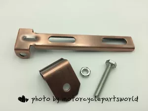Kit de montaje de asiento individual de cobre barra delantera con soporte giratorio para Harley Chopper Bobber - Imagen 1 de 8