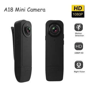 A18 Mini caméra sport HD portable pour l'extérieur VLOG Caméra photo Accessoires - Photo 1/7