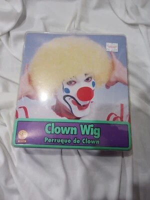CLOWN WIG RUBIES 黄色万圣节 COSPLAY 服装 — 第 1/2 张图片