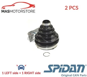 KIT BOTA JUNTA CV PAR RUEDA DELANTERA DERECHA IZQUIERDA LADO SPIDAN 24540 2 PIEZAS I NUEVO - Imagen 1 de 5