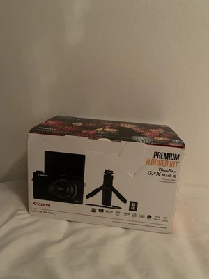 CANON PowerShot G7 X MK III Compact Camera Vlogging Kit - Brand New Sealed GSP - Image 1 of 4
