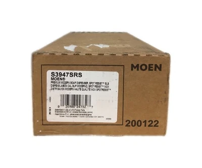 MOEN Modern Soap Dispenser in Spot Resist Stainless - Image 1 of 2