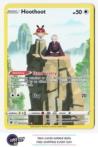 Hoothoot TG12/TG30 - SWSH10: Astral Radiance Trainer Gallery Ultra Rare Holo NM - Picture 1 of 2