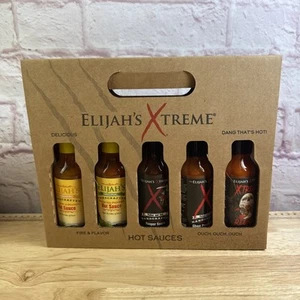 Elijah's Xtreme Hot Sauce Variety Pack (5 Flaschen) - Bild 1 von 5