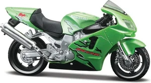 Kawasaki Ninja ZX-12R verde - modellino motocicletta Maisto Scala 1:18 - Foto 1 di 5