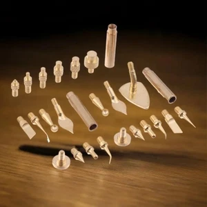 7/9/10Pcs Heat Insert Nut Iron Tip M2-M8 Thread Embedded Kit For 3D Printer Part - Zdjęcie 1 z 13