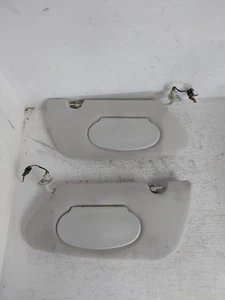 2009 CHRYSLER PT CRUISER DRIVER & PASS SUN VISOR SET BEIGE CLOTH -STAINS (P4754) - Picture 1 of 8