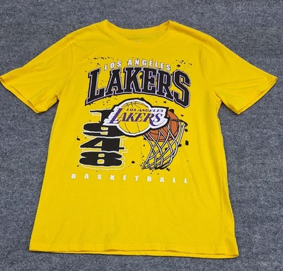 Camiseta NBA Talla Mediana Amarilla 1948 Los Angeles Lakers Foto 1 de 4
