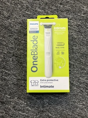 Philips Norelco OneBlade unissex íntimo pubiano e aparador corporal QP1924/70 - Imagem 1 de 2