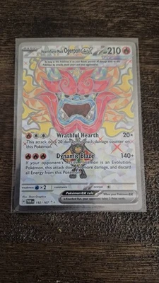 Hearthflame Mask Ogerpon ex 192/167 Sv06: Twilight Masquerade Holo - Image 1 of 2