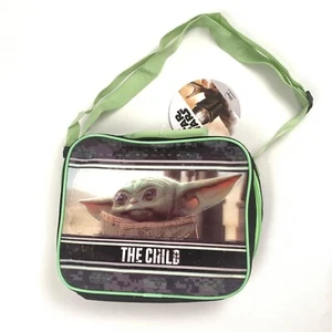 Disney Star Wars The Mandalorian Kids Lunch Bag Back To School Yoda The Child - Picture 1 of 5
