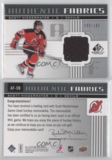 2011-12 SP Game Used Edition Authentic Fabrics /100 Scott Niedermayer #AF-SN HOF