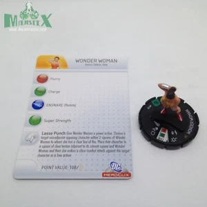 Heroclix Brave and the Bold set Wonder Woman #018 ¡Figura poco común con tarjeta! - Imagen 1 de 1