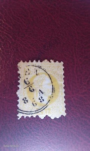 ÖSTERREICH 1867 2kr, gelb, gestempelt Kaiser Franz Josef - Bild 1 von 2