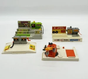 TOMY Pocket Car World Lot of 4 Stations - Picture 1 of 13