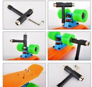 UNIT SKATEBOARD TOOL MULTI-FUNCTIONAL VARIOUS COLORS BRAND NEW Skate boarding - Picture 1 of 10