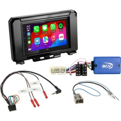 JVC KW-M593BT - 6.8" CarPlay Android Stereo Upgrade for Suzuki Jimny 2018-2024 - Image 1 of 4