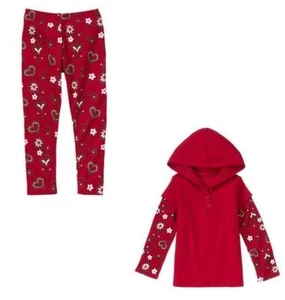 Gymboree ALPINE SWEETIE Heart Leggings and Matching Shirt * Sz 3* NWT - Picture 1 of 1