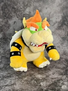 Bowser SUPER MARIO Bros Plush San-Ei 2011 RARE - Party,64,smash bros Genuine! - Picture 1 of 5