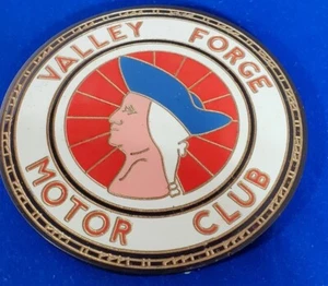 VINTAGE VALLEY FORGE MOTOR CLUB PA CAR PLACARD/ GRILL NOS NEVER USED - Picture 1 of 5