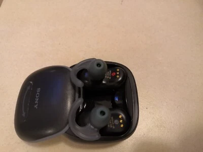 Sony WF-SP700N Wireless In-Ear Headphone - Black - Image 1 of 4