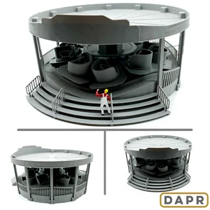 DAPR- OO Gauge Model Railway Scenery Kit - Motorised Fairground Waltzer Ride - Picture 1 of 7