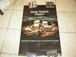 LIMP BIZKIT POSTER 2000 CHOCOLATE STARFISH FRED DURST FUNKY LICENSED GIANT - Foto 1 di 6