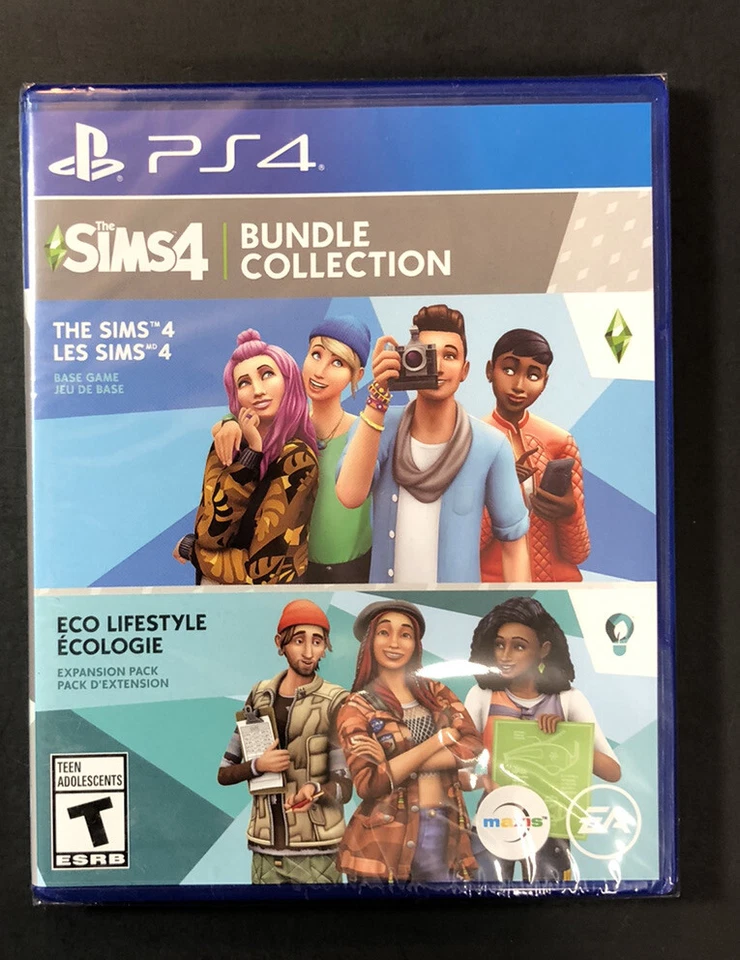 The Sims 4 Bundle Pack [ Sims 4 + Eco Lifestyle Expansion ] (PS4) NEW - Image 1 of 4