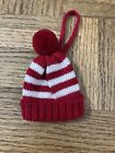 Christmas Ornament Striped Winter Hat