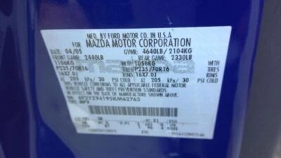 Conjunto de válvula de acelerador del cuerpo del acelerador 3,0 L para 05-08 ESCAPE 1173666 Foto 1 de 4