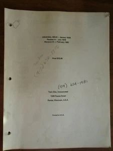 TWIN DISC MG-510A Marine Getriebe Schaltbetrieb, Wartung, Reparatur... - Bild 1 von 6