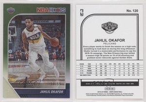 2019-20 Panini NBA Hoops Green /99 Jahlil Okafor #120