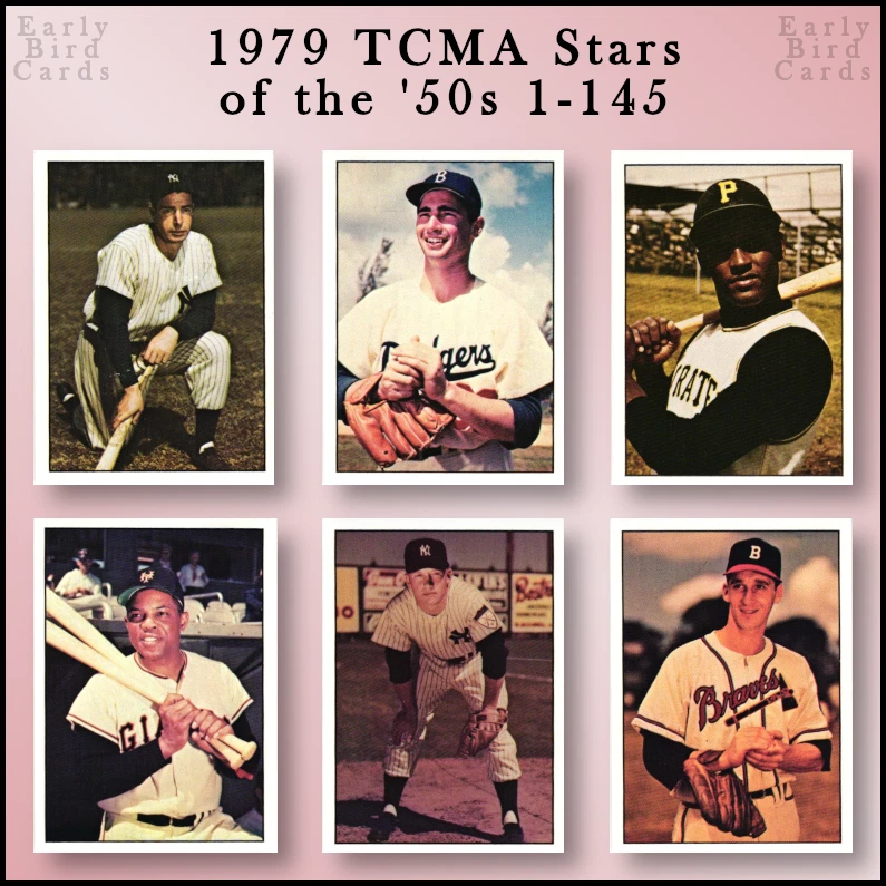 1979 TCMA Stars of the 1950's (1-145) / Pick Your Cards / Buy2+ Save10% - Image 1 of 1