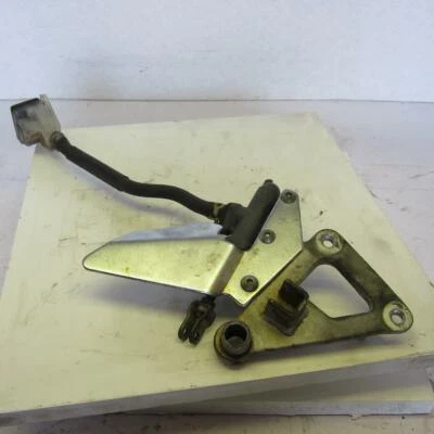 2001 Suzuki GS500 OEM REAR BACK BRAKE MASTER CYLINDER W RESERVOIR - Image 1 of 4