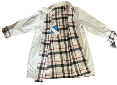 Rare Pendleton Reversible Rain Coat Plaid And Solid Ladies Sz Large New With Tag - Image 1 of 4
