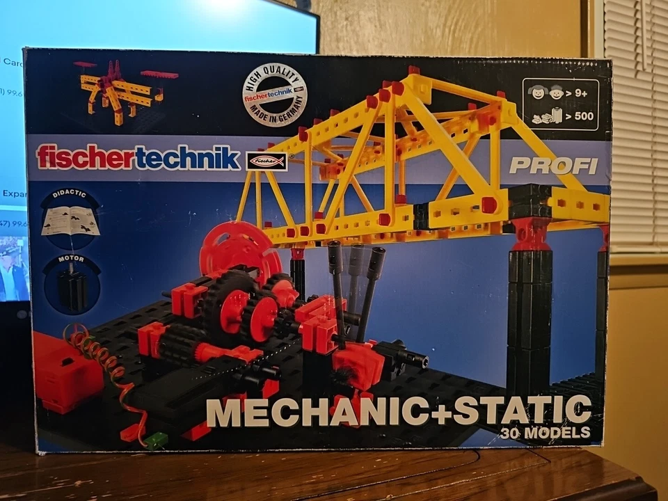 Fischer Technik Mechanic+Static - Imagem 1 de 1