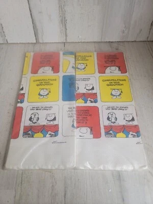 Ziggy graduation paper table cloth vintage set - Image 1 of 4