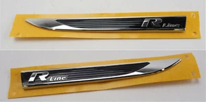 Juego de placas originales VW Polo 6 2G AW1 R-Line guardabarros letras emblema logotipo  - Imagen 1 de 3