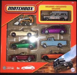 Matchbox 2025 8-Pack Exclusive Land Rover Defender 110 New in Box Same Day Ship - Picture 1 of 4