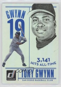 2015 Panini Donruss Tony Gwynn Tribute Tony Gwynn #3 HOF