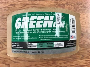 Capitol CX-735 Green Line Carpet Seam Tape, 1 Roll - Picture 1 of 3