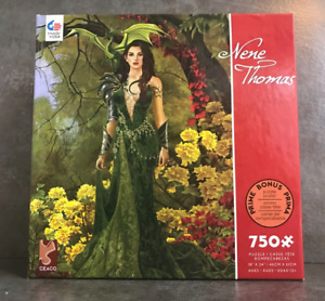 Ceaco Topaz Forest by Nene Thomas 750 Piece Puzzle new