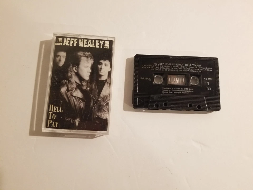 The Jeff Healey Band - Hell To Pay - Cassette Tape - Image 1 of 1
